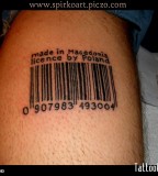 Cool Barcode Tattoo Meaning