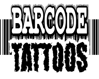 Barcode Tattoos Design and Print Own Scannable Barcode