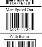 Awesome Barcode Tattoo Design for Boy and Girl