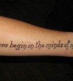 Good Tattoo Quotes You Will Love To Engrave PIc