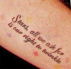 Lindsay Lohan Wrist Tattoo Celebrity Tattoos