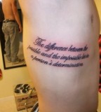 Young Guns Tattoo Concept Quotes Tattoo