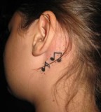 Ear Tattoos Pictures And Images For Girls