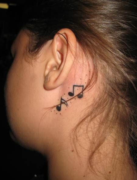 Ear Tattoos Pictures And Images For Girls