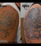 Black Tattoo Cover Up Tattoo Covers
