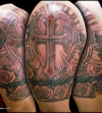 Cross Armband Eddie Loven Cover Up Tattoo