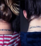 Best Friend Tattoos for Emo Girl