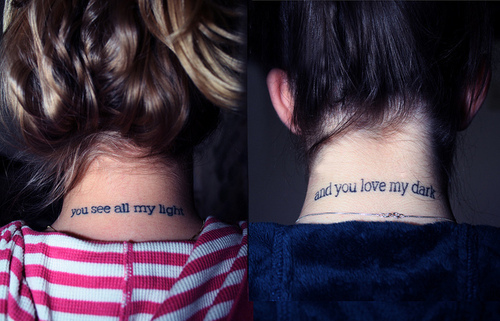 Best Friend Tattoos for Emo Girl