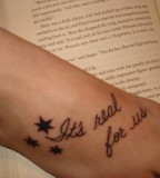 Simple  Harry Potter Quote Tattoos