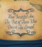 Bible Verse Tattoo for Girls