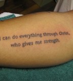 I Can Do Everything Through Christ, Who Give Me Strength