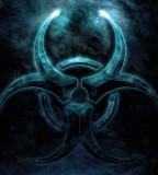 Fabulous Biohazard Blue Logo Symbol Picture 