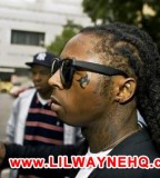 Lil Wayne Biohazard Symbol Tattoo on Cheek