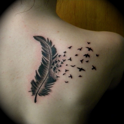 Awesome Feather Tattoo Designs For Girls - | TattooMagz › Tattoo ...