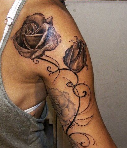 99+ Sensational Flower Tattoos
