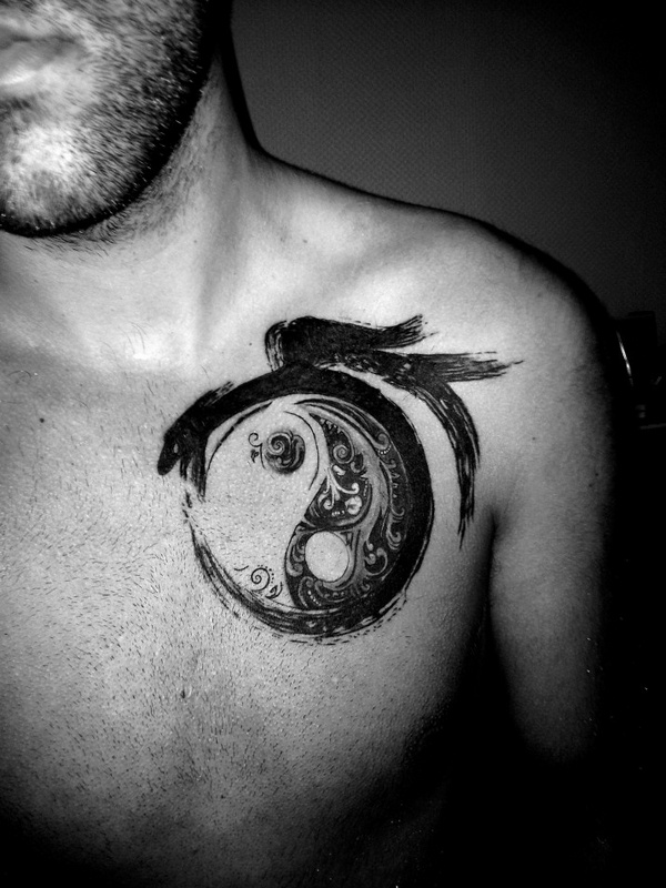 black-and-white-yin-yang-tattoo