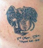 Eagle Globe and Anchor Tattoo Pictures