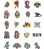 Exotic Native American Blackfoot Indian Symbol Tattoos