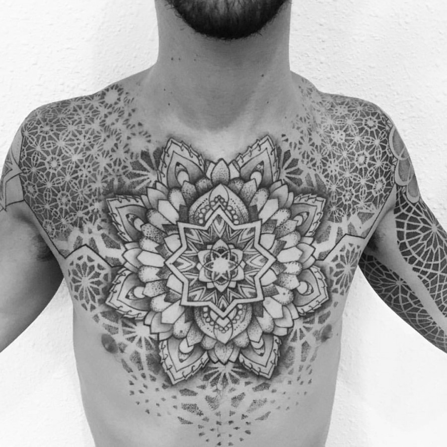 blackwork-chest-tattoo-by-noumenius