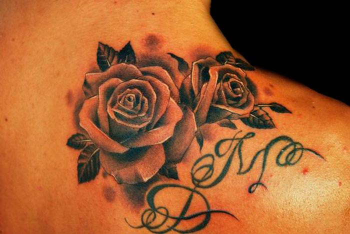 The Rose Queen Tattoo Design