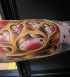 Brass Knuckles Tattoo - Sleeves Tattoos