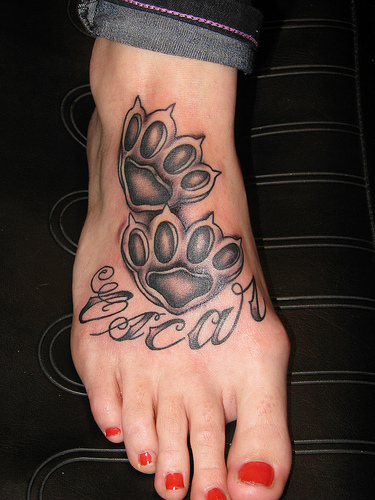 Foot Tattoo – Brass Knuckle Tattoos