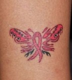 Awesome Breast Cancer Symbol Awareness Tattoos