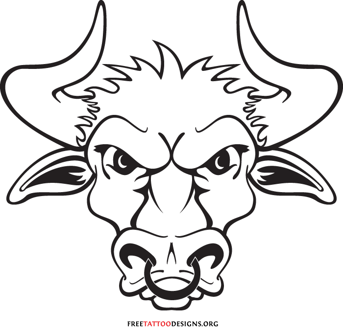 Bull Head Tattoo Art Designs