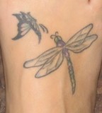 Raven Butterfly Tattoos