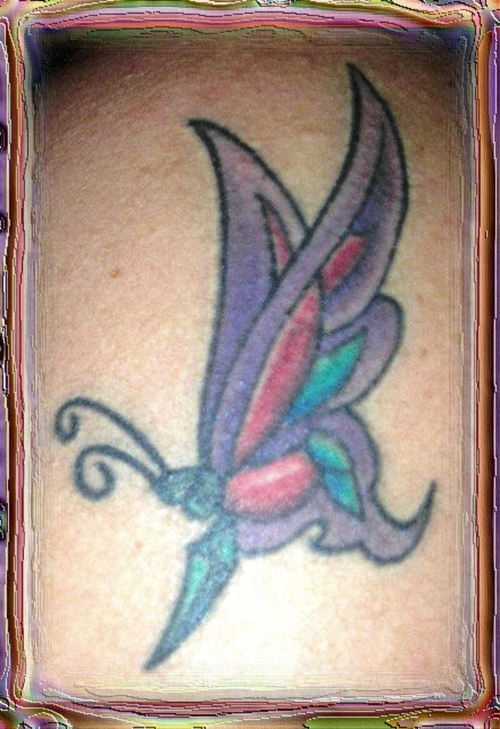 Flyass Butterfly Tattoo Design