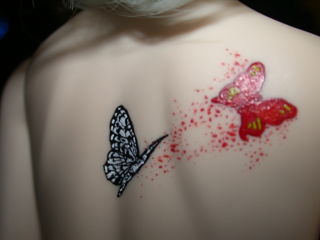 Design Butterfly Tattoo For Woman