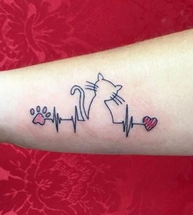 cat-heartbeat-tattoo-by-nattydiastattoo