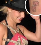 Exotic Wrist Tattoos Celebrities Designs by Britney Spears