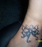 Celtic Butterfly Tattoos on Wrist