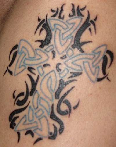 All About The Celtic Cross Tribal Tattoo Designs