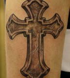 Celebrity News And Galleries Black Cross Tattoo