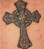 Irish Celtic Cross Tattoo Designs Pictures