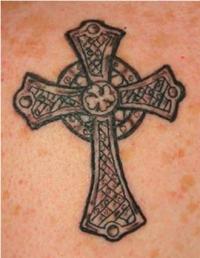 Irish Celtic Cross Tattoo Designs Pictures