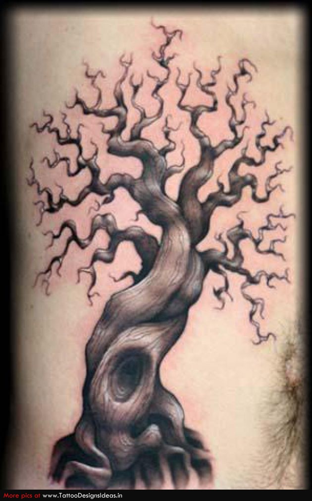 Tattoo Design Of Cherry Tree