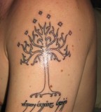 Tree And Lettering Meaning Tattoos