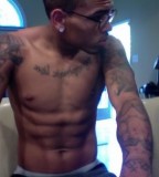 Chris Brown Chest and Shoulder /  Sleeve Tattoo - Celebrity Tattoos