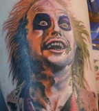 Chris Jones Arm / Sleve Character Tattoos - Celebrity Tattoos