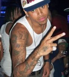 More Pics of Chris Brown's Artful Tattoo Sleeves - Celebrity Tattoos