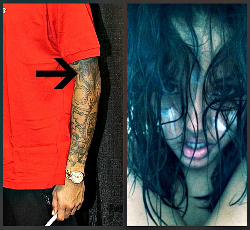 Chris Brown's Sleeve Tattoos Madame Noire Black Womens.