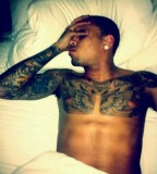 More Pics of Chris Browns Artful Tattoo Sleeves and Chest Tattoos - Celebrity Tattoos
