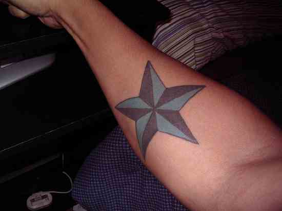 Prismatic Star Tattoo Ideas