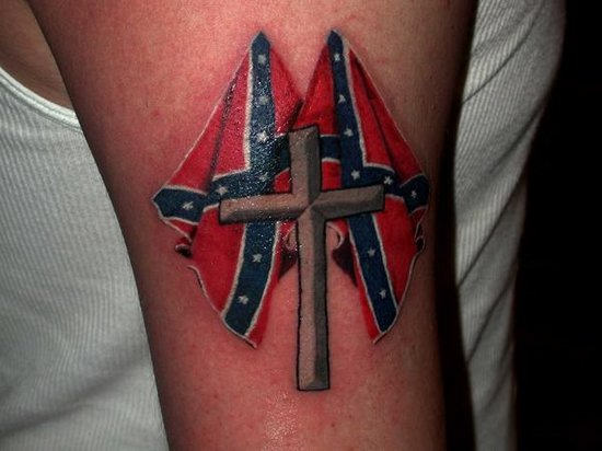 Confederate Flag Tattoos