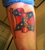 Confederate Flag Tattoos On Arm Confederate Flag Designs Tattoo