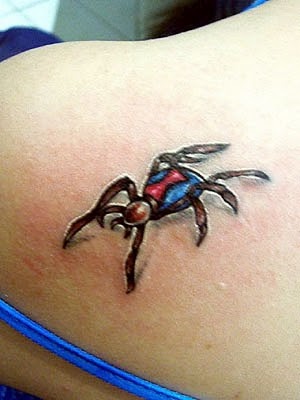 Best Of 3d Tattoo Cool 3d Tattoo Spider