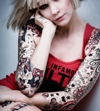 Cool Arms Tattoo For Girls